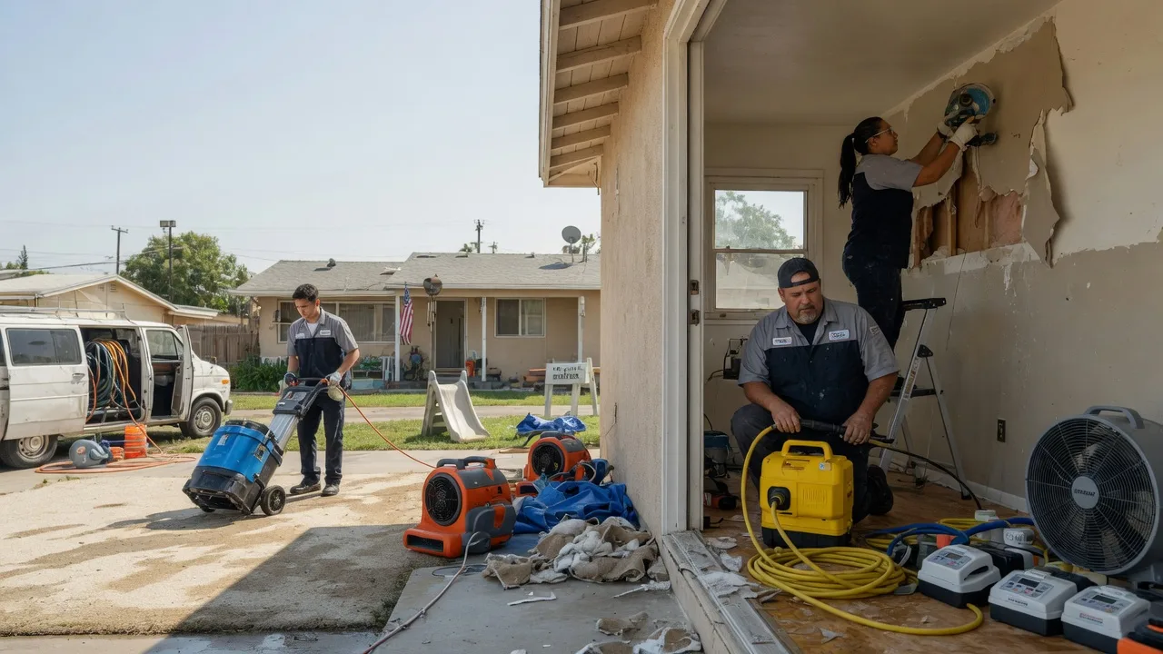 Water Damage Restoration in Bee, VA near me